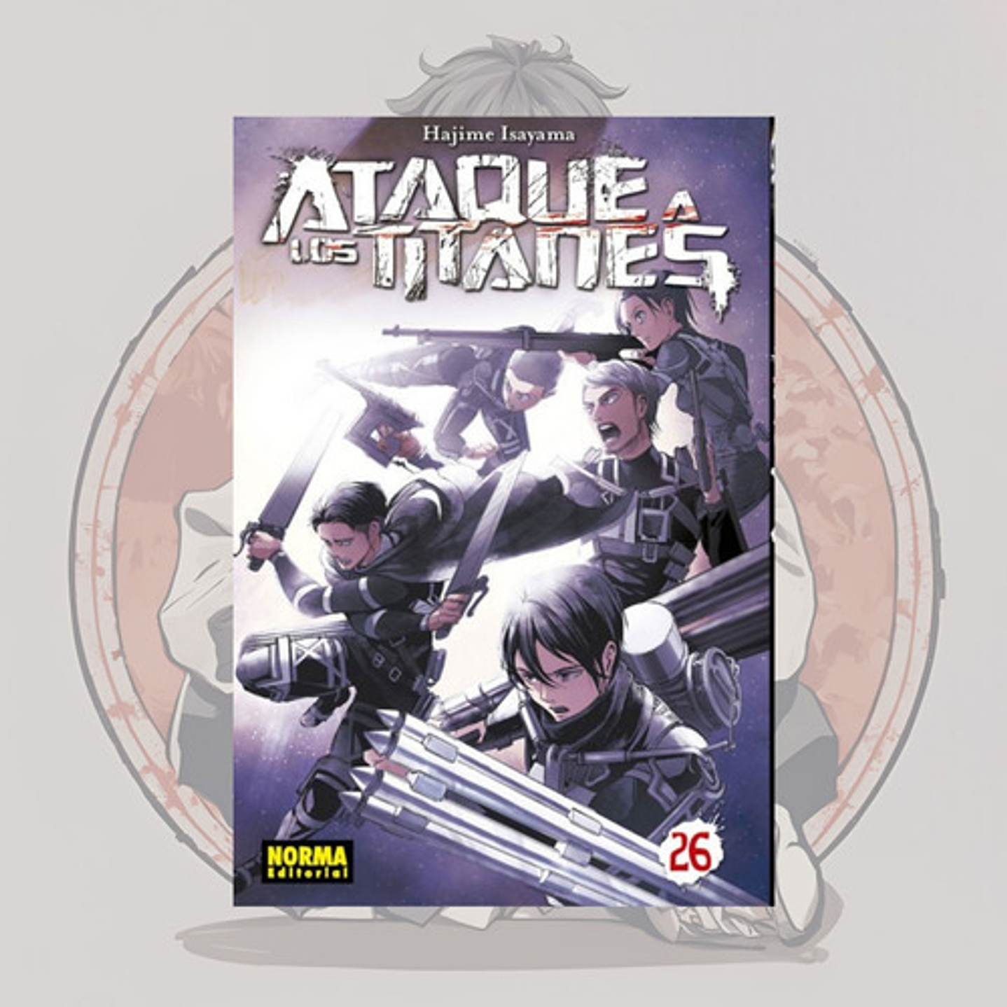 Ataque A Los Titanes 26- Shingeki No Kyojin- Norma Editorial