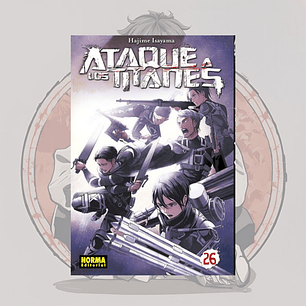 Ataque A Los Titanes 26- Shingeki No Kyojin- Norma Editorial