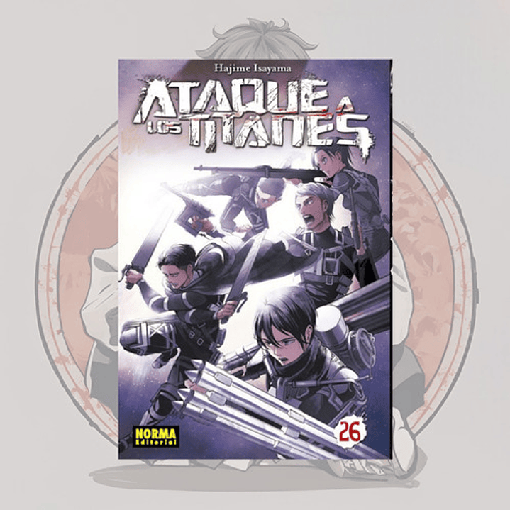 Ataque A Los Titanes 26- Shingeki No Kyojin- Norma Editorial