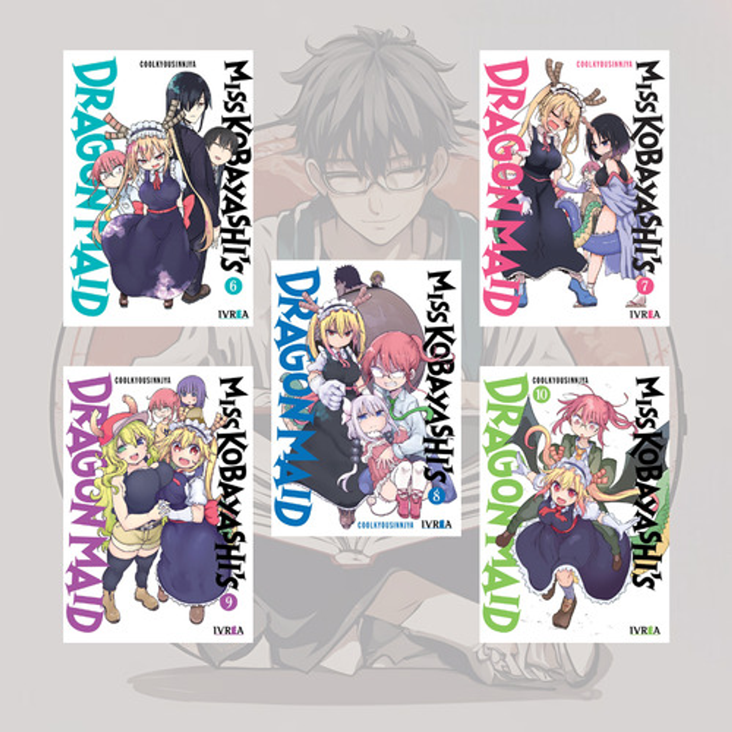 Pack Miss Kobayashis Dragon Maid - Ivrea España 2