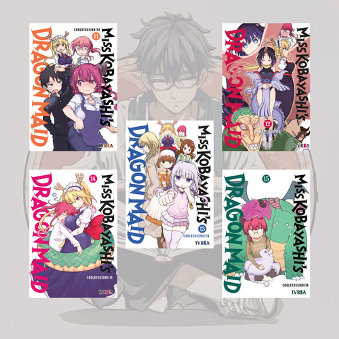 Pack Miss Kobayashis Dragon Maid - Ivrea España 3