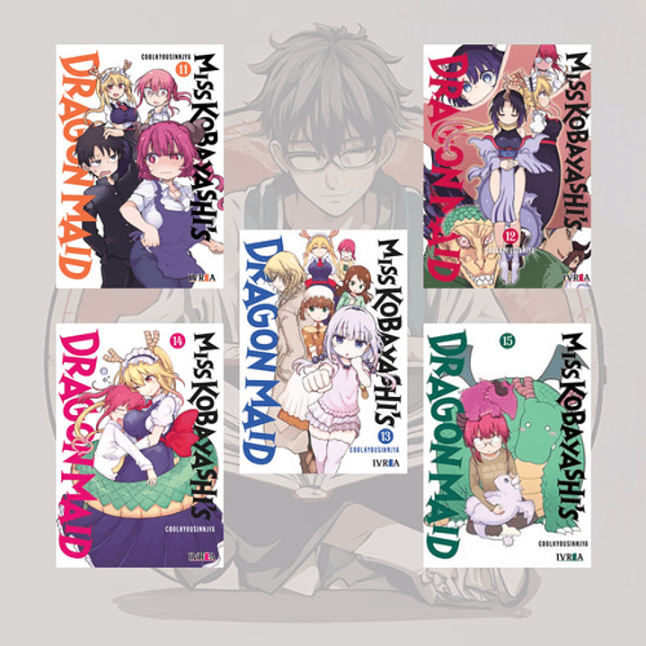 Pack Miss Kobayashis Dragon Maid - Ivrea España 3