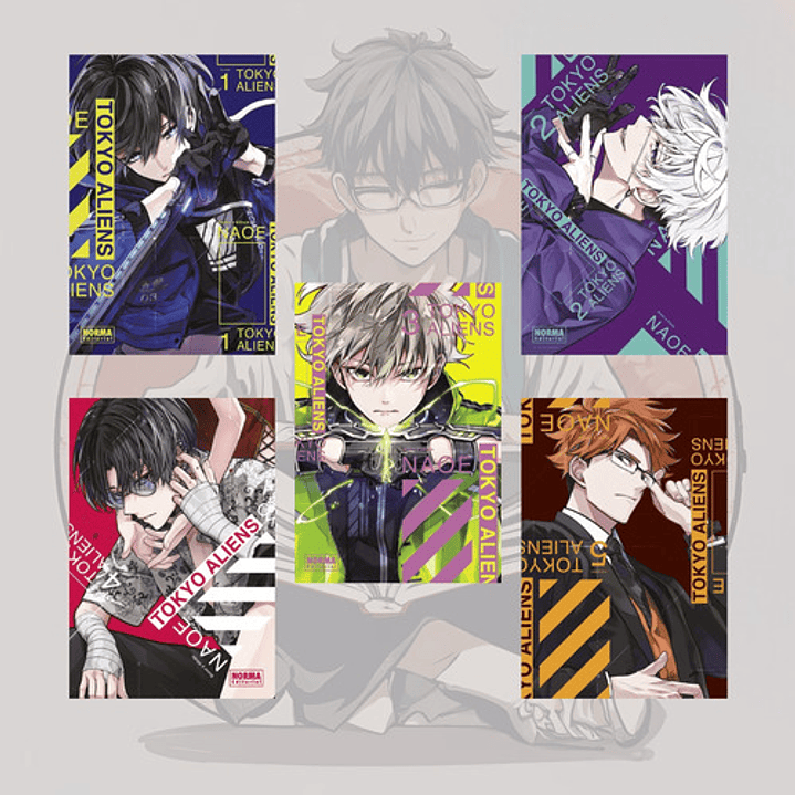 Pack Tokyo Aliens - Norma Editorial 1