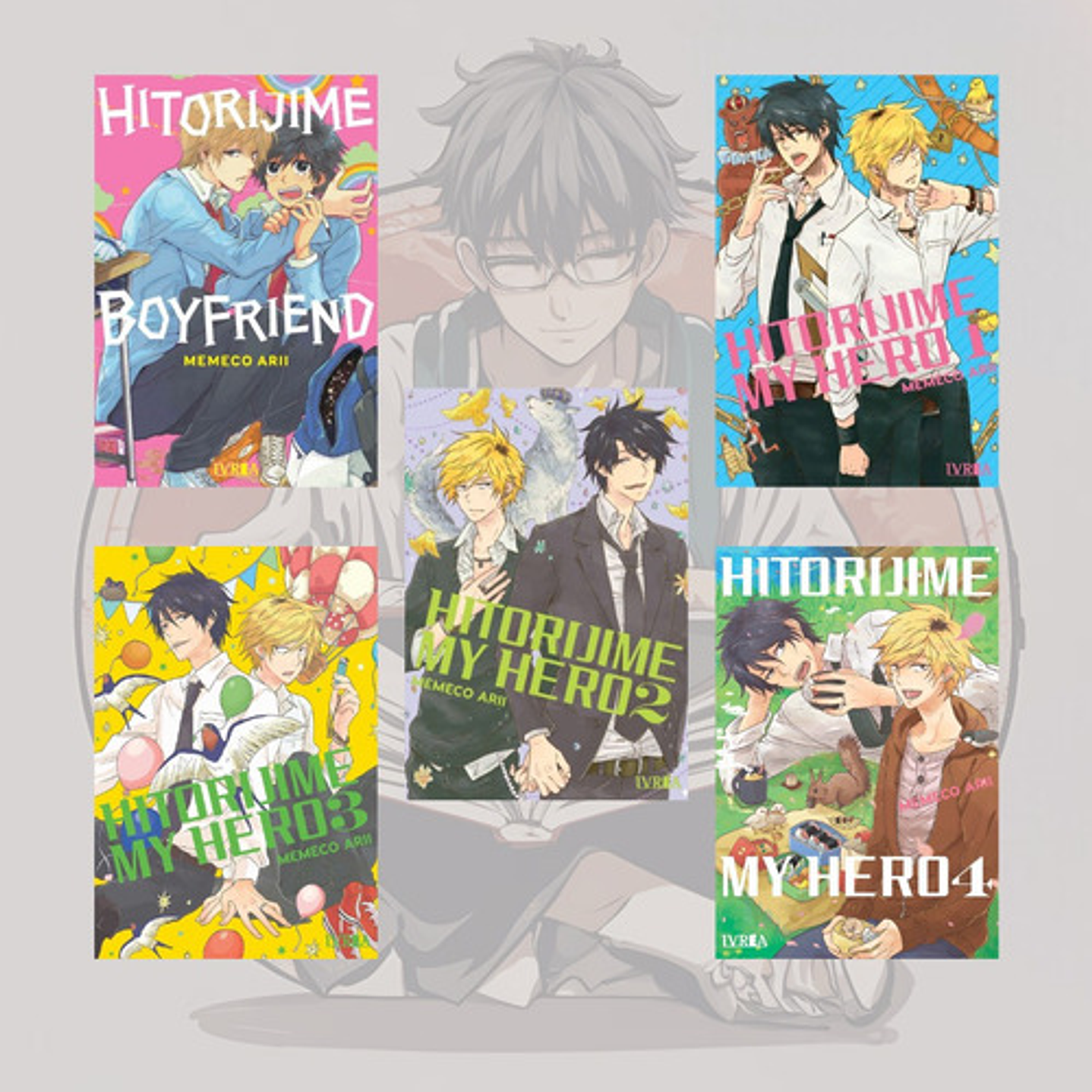 Pack Hitorijime My Hero + Boyfriend - Ivrea España - Bl 1