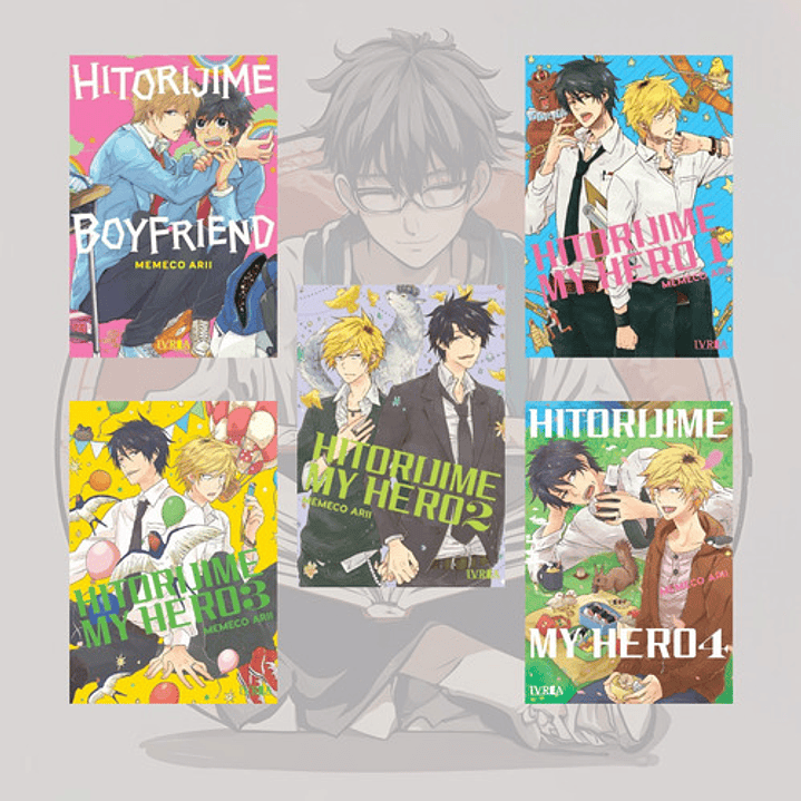 Pack Hitorijime My Hero + Boyfriend - Ivrea España - Bl 1