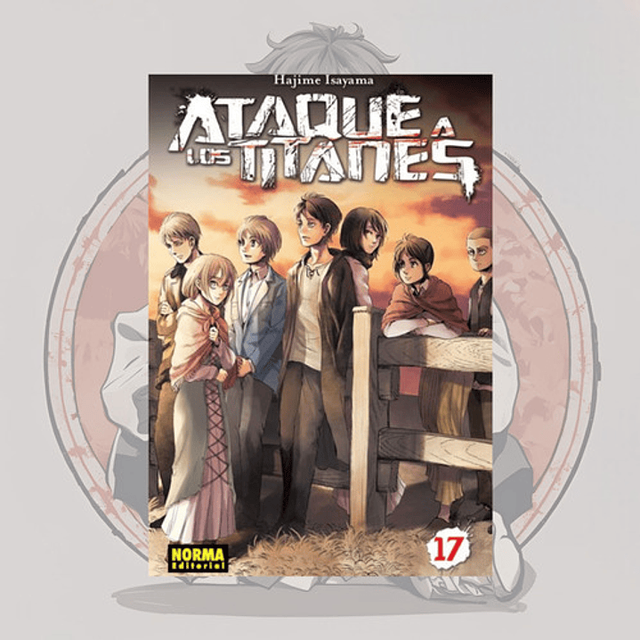 Ataque A Los Titanes 17- Shingeki No Kyojin- Norma Editorial