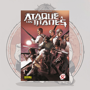 Ataque A Los Titanes 32- Shingeki No Kyojin- Norma Editorial