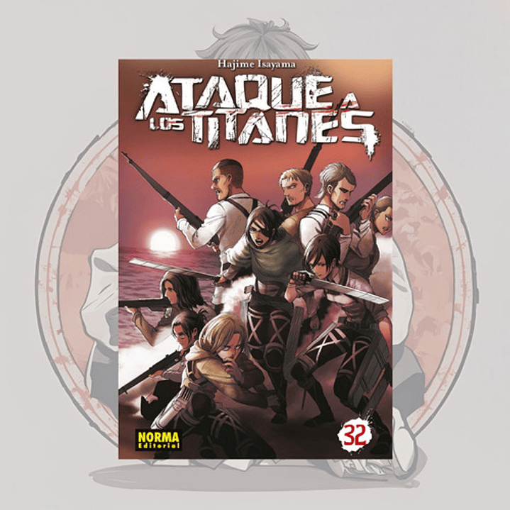 Ataque A Los Titanes 32- Shingeki No Kyojin- Norma Editorial