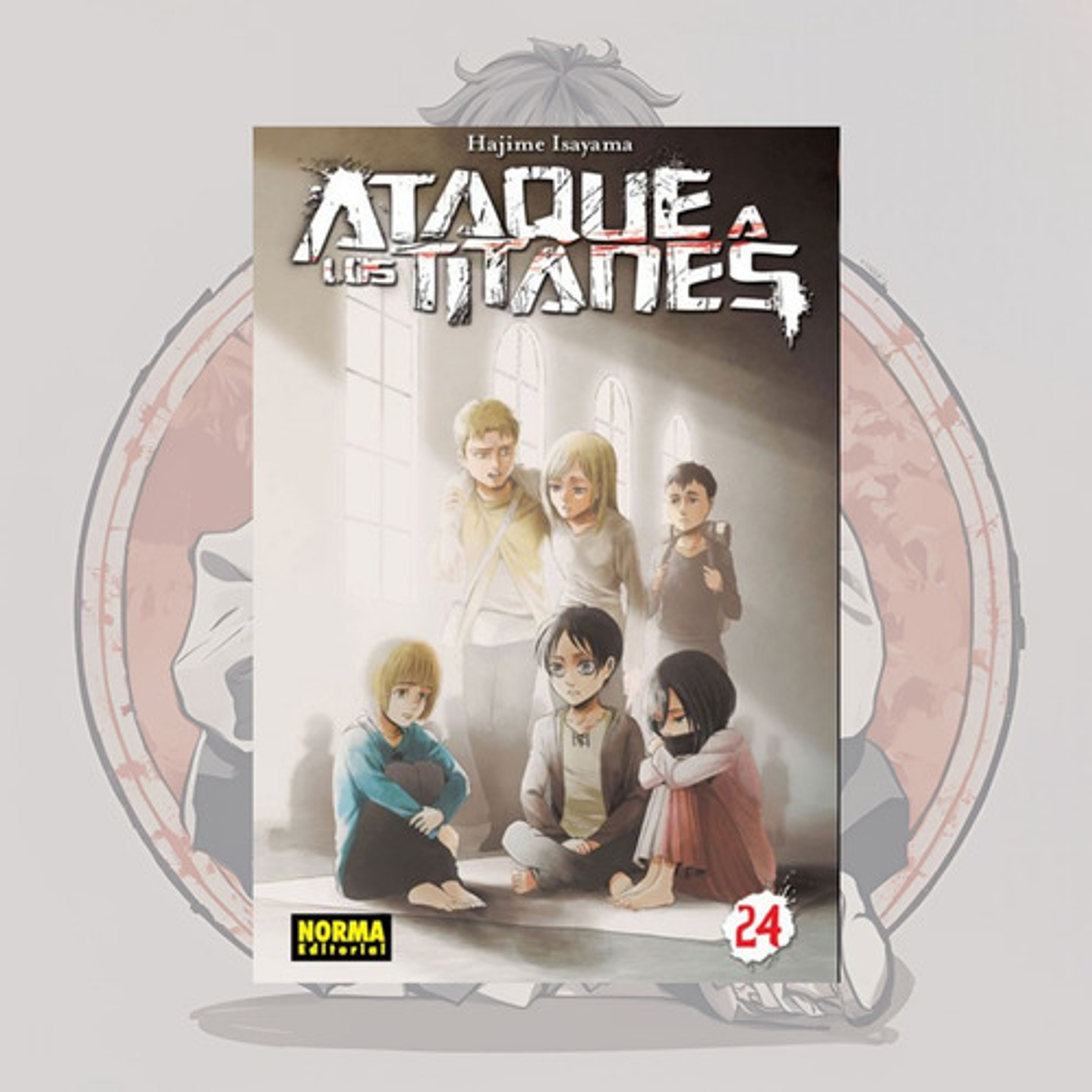 Ataque A Los Titanes 24- Shingeki No Kyojin- Norma Editorial