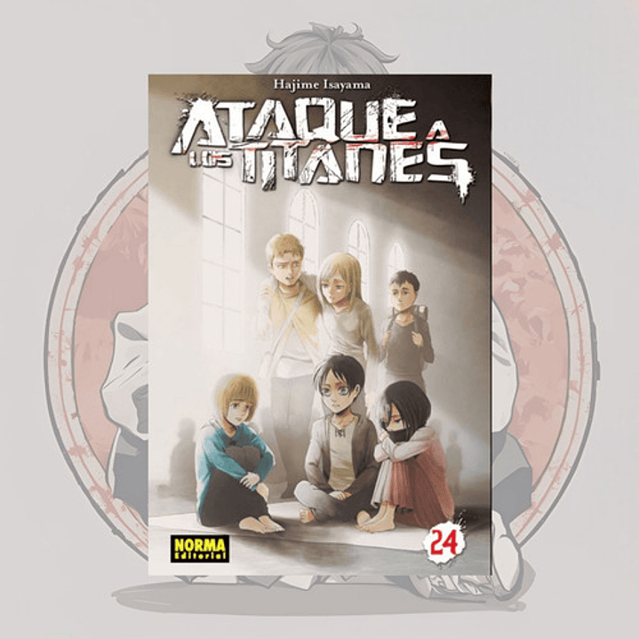 Ataque A Los Titanes 24- Shingeki No Kyojin- Norma Editorial