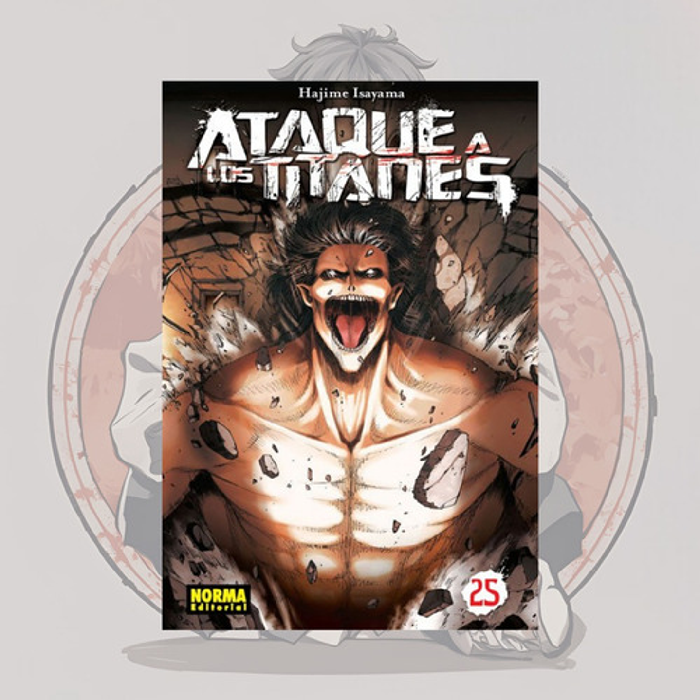 Ataque A Los Titanes 25- Shingeki No Kyojin- Norma Editorial