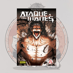 Ataque A Los Titanes 25- Shingeki No Kyojin- Norma Editorial