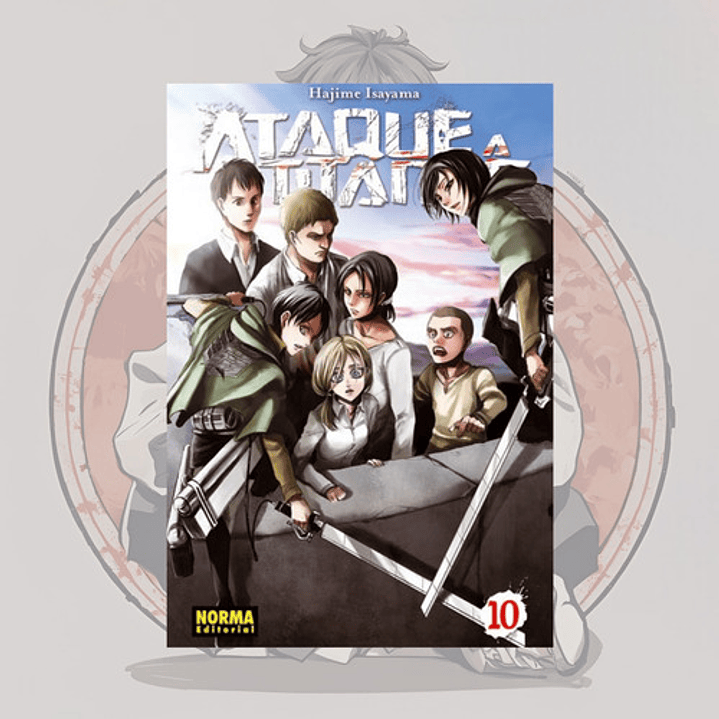 Ataque A Los Titanes 10- Shingeki No Kyojin- Norma Editorial