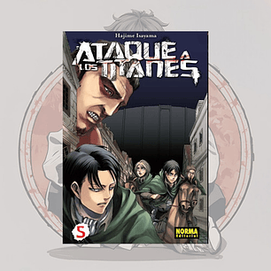 Ataque A Los Titanes 5- Shingeki No Kyojin - Norma Editorial