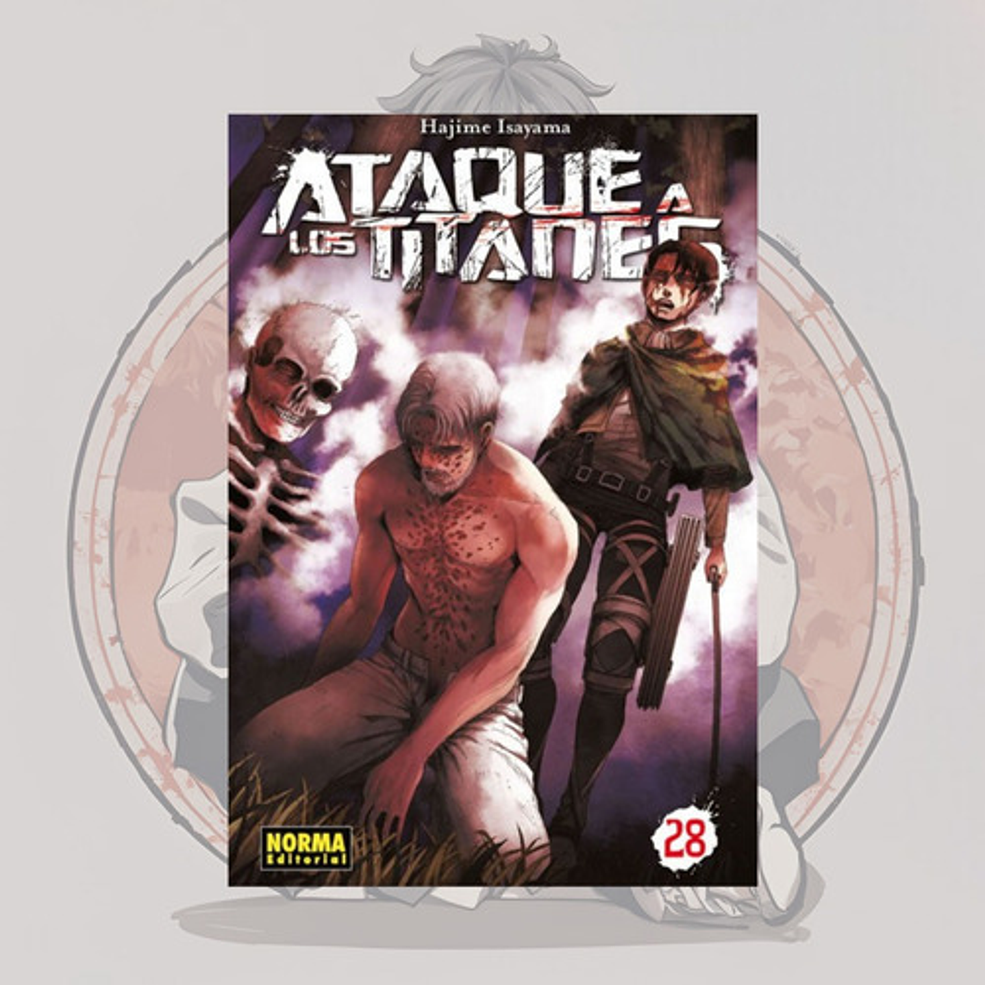 Ataque A Los Titanes 28- Shingeki No Kyojin- Norma Editorial