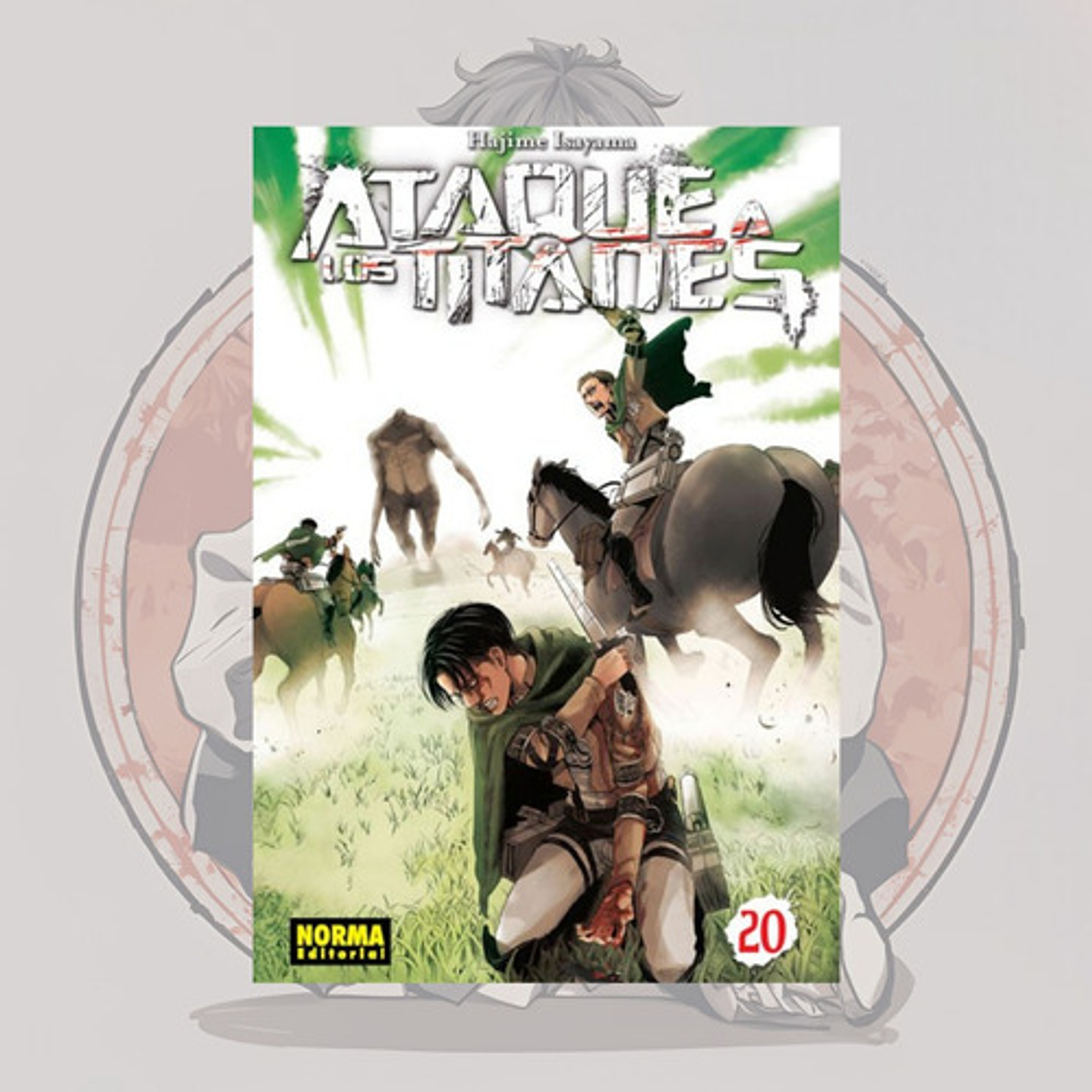 Ataque A Los Titanes 20- Shingeki No Kyojin- Norma Editorial