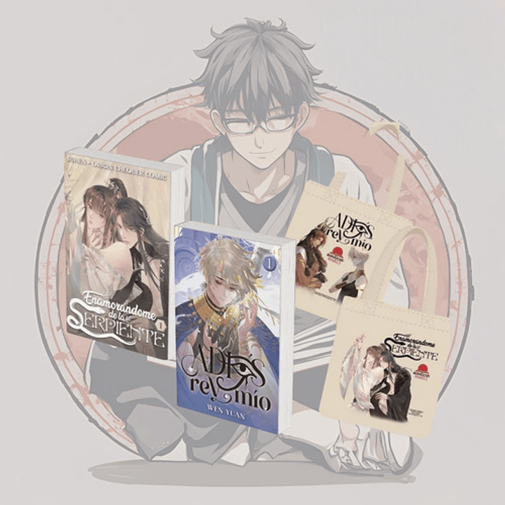 Adios, Rey Mio + Enamorandome De La Serpiente + 2 Totebag