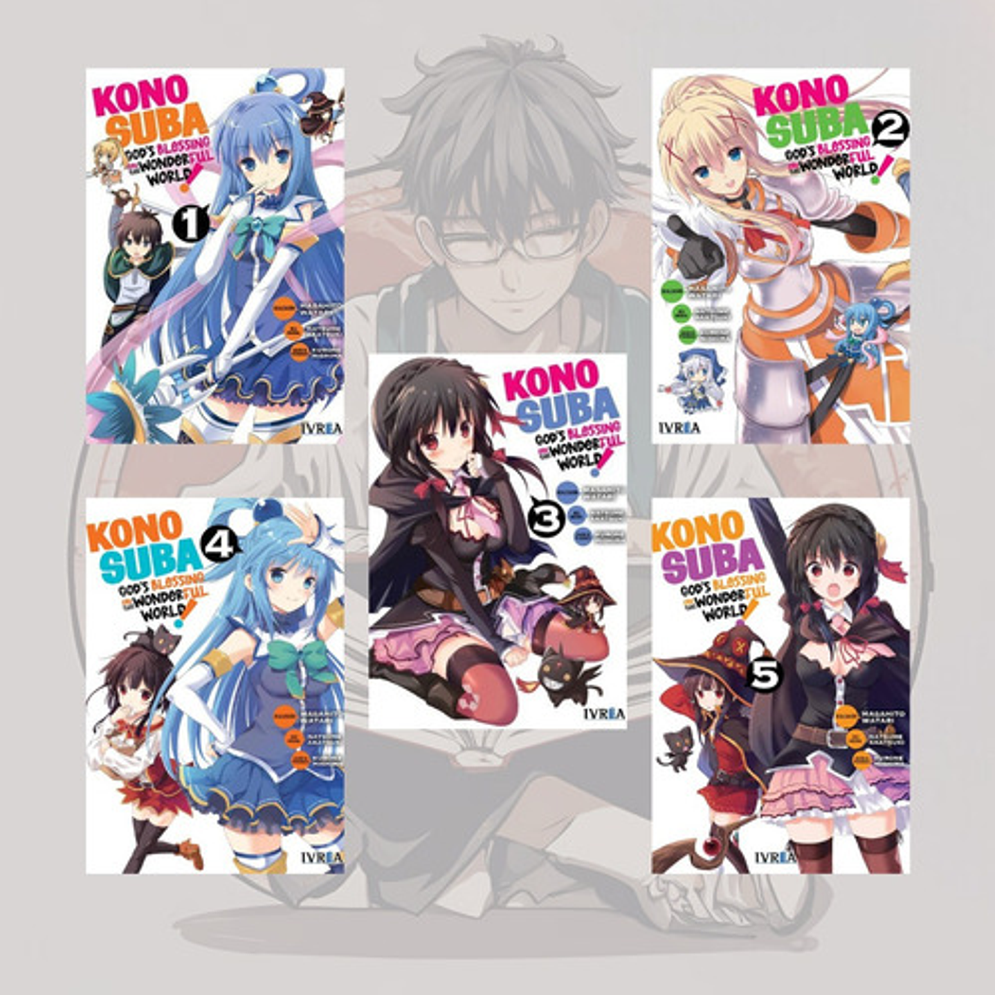 Pack Konosuba Gods Blessing This Wonderful World - Ivrea Es. 1