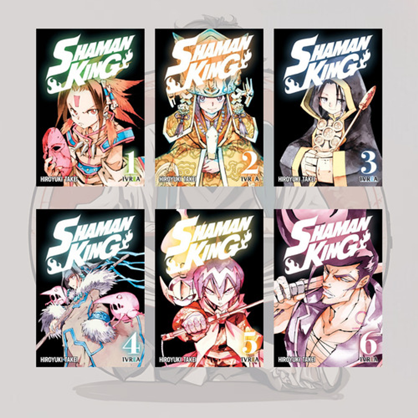 Pack Shaman King - Ivrea España 1