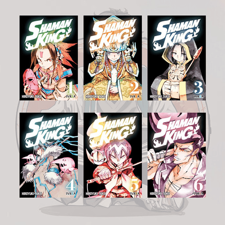 Pack Shaman King - Ivrea España 1