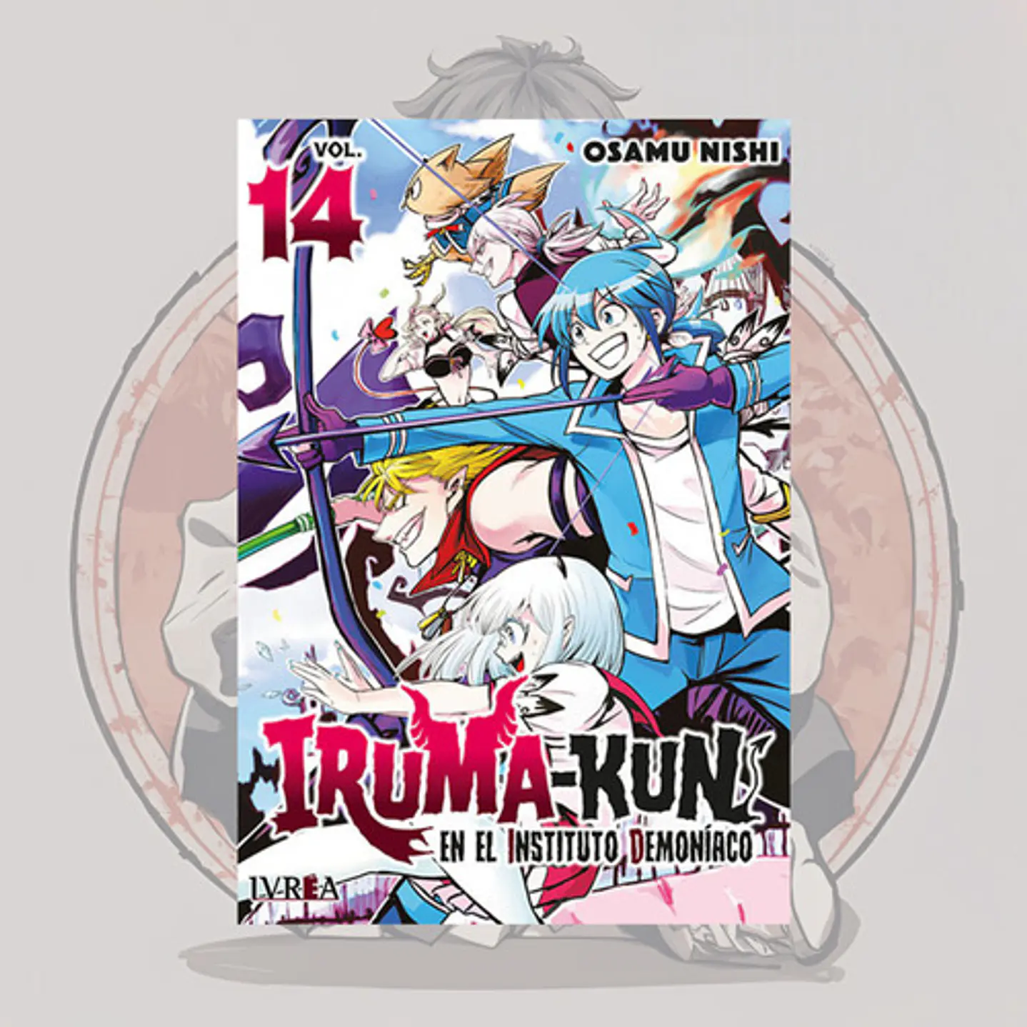 [PREVENTA] Iruma Kun En El Instituto Demoniaco 14 - Ivrea España