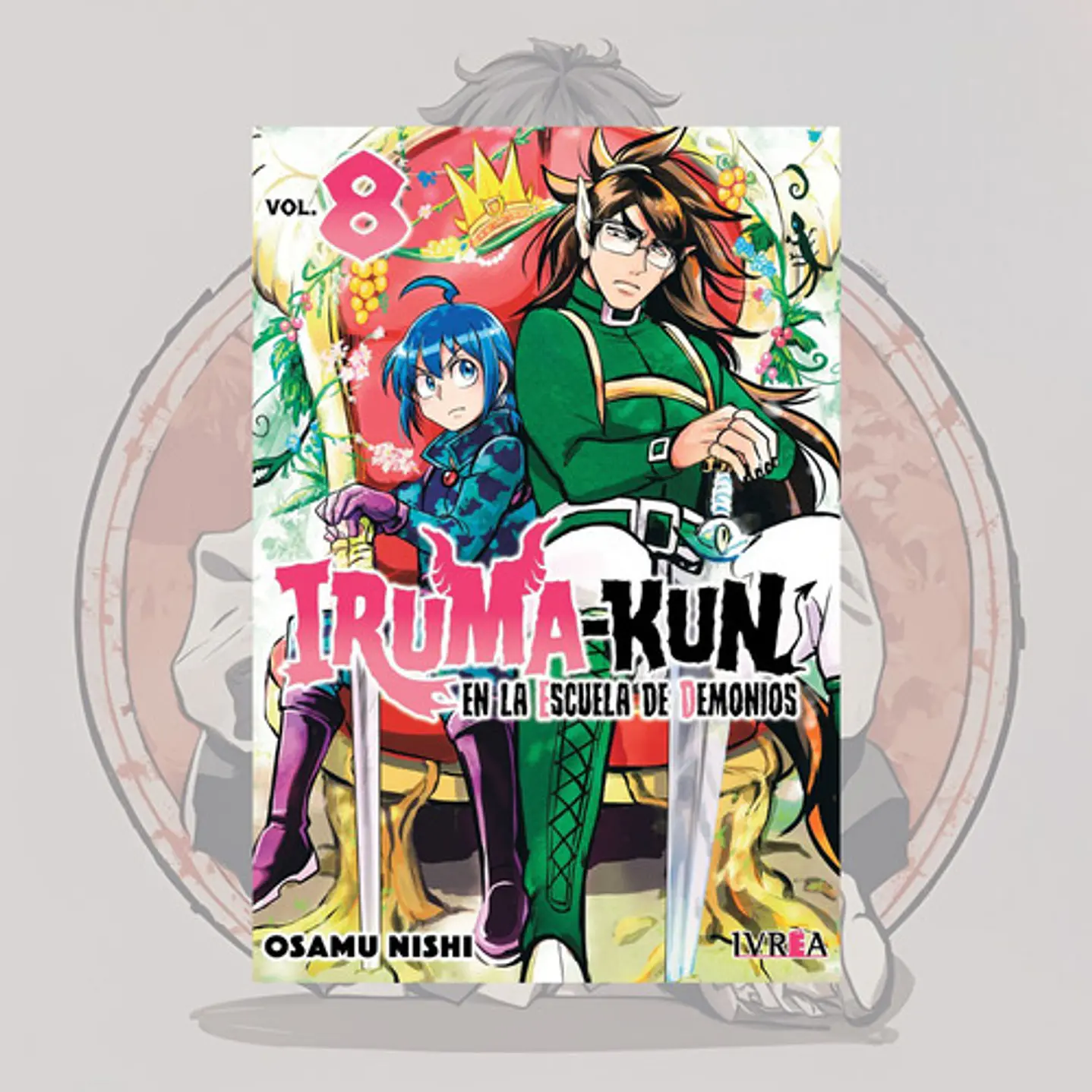 [PREVENTA] Iruma Kun En El Instituto Demoniaco 8 - Ivrea España