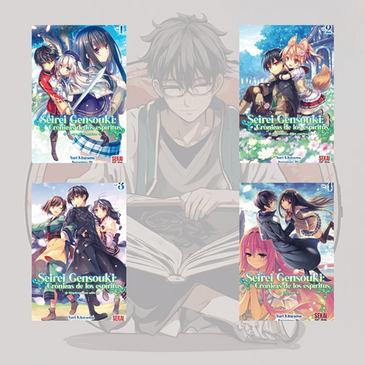 Pack Seirei Gensouki: Crónicas De Los Espíritus - Novela