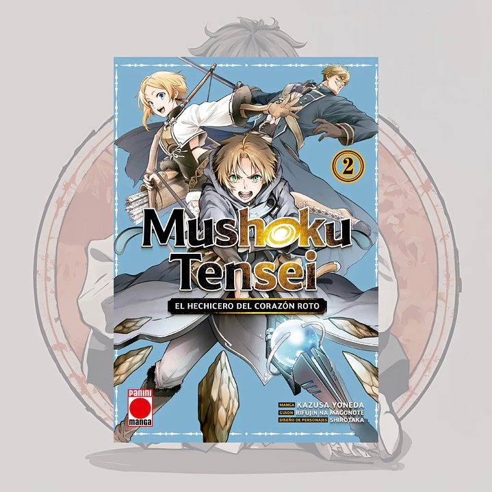 [PREVENTA] Mushoku Tensei 2 - El Hechicero Del Corazon Roto - Panini España- COPIA