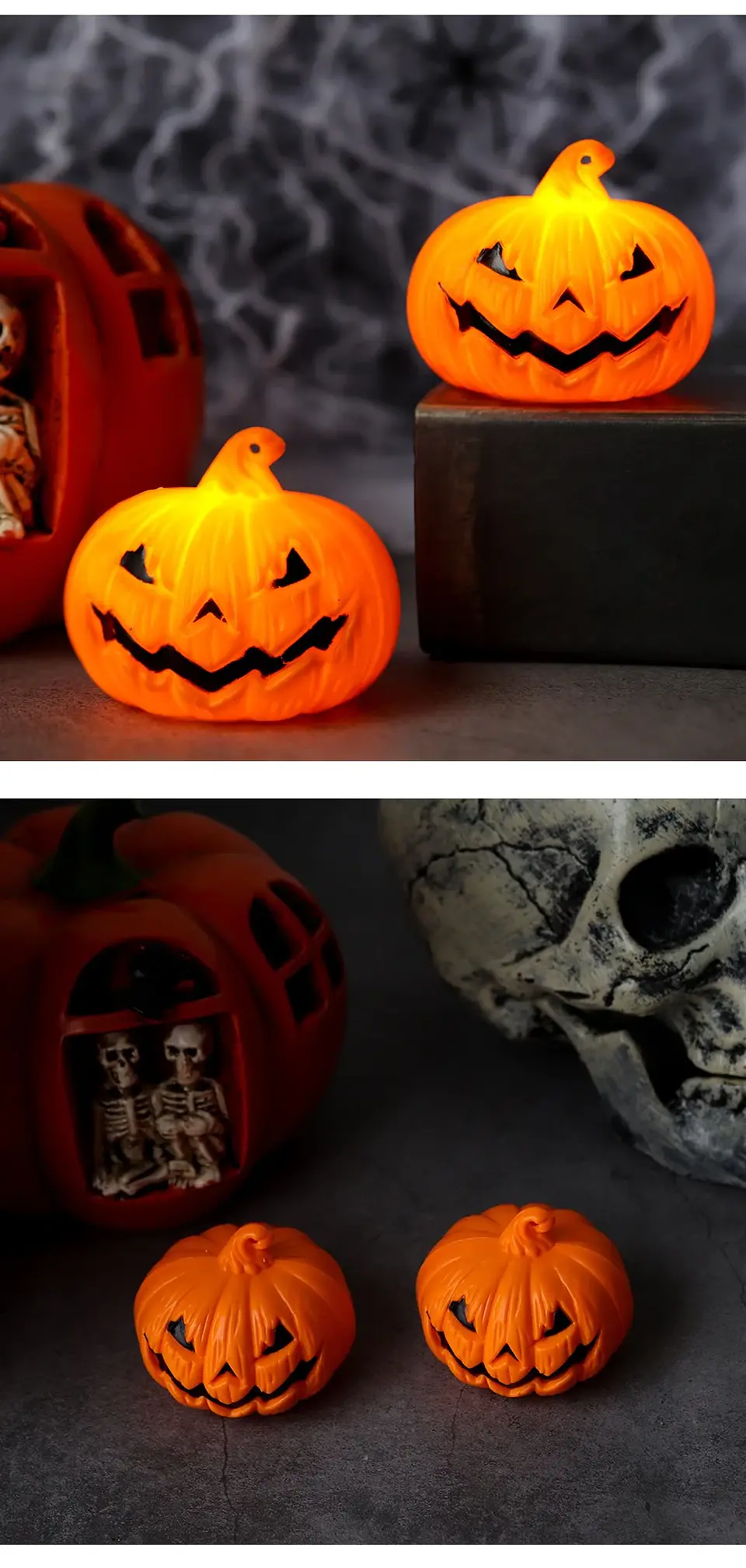 Luz Led De Calabaza Para Halloween 3