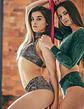 Velvet Booty Shorts for Poledance – Hot Pants - Miniatura 2
