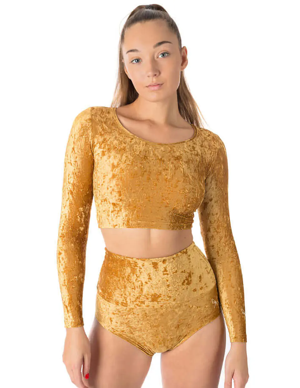 High Waisted Velvet Pole Shorts – Betty 8