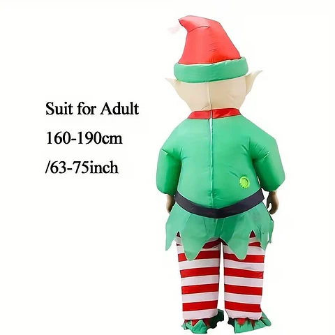 Christmas Elf Costume Adult Party Cosplay