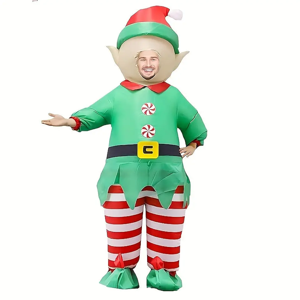 Christmas Elf Costume Adult Party Cosplay 3