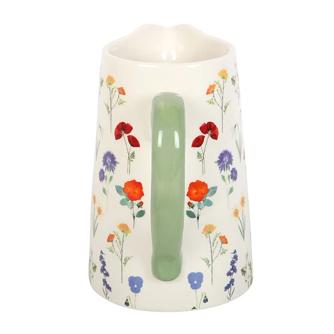 Wildflower water jug vase