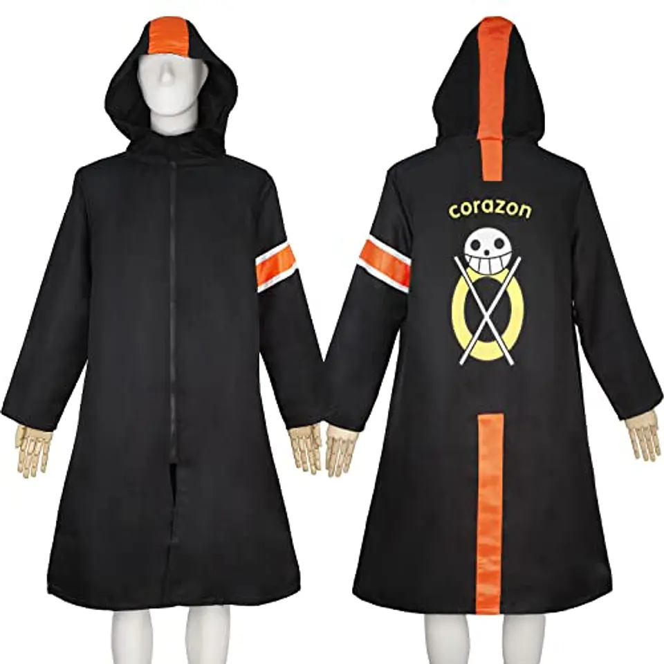 Trafalgar Law Corazon Cosplay Cloak 4