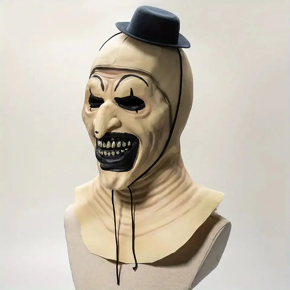 Carnival of Shadows: Halloween Cosplay Clown Mask 5