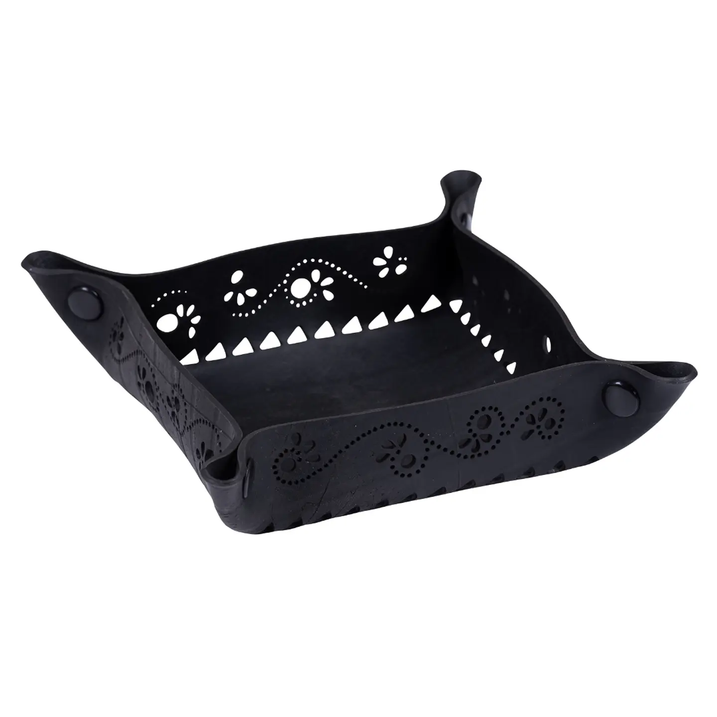 Upcycled Rubber Trinket Tray 3
