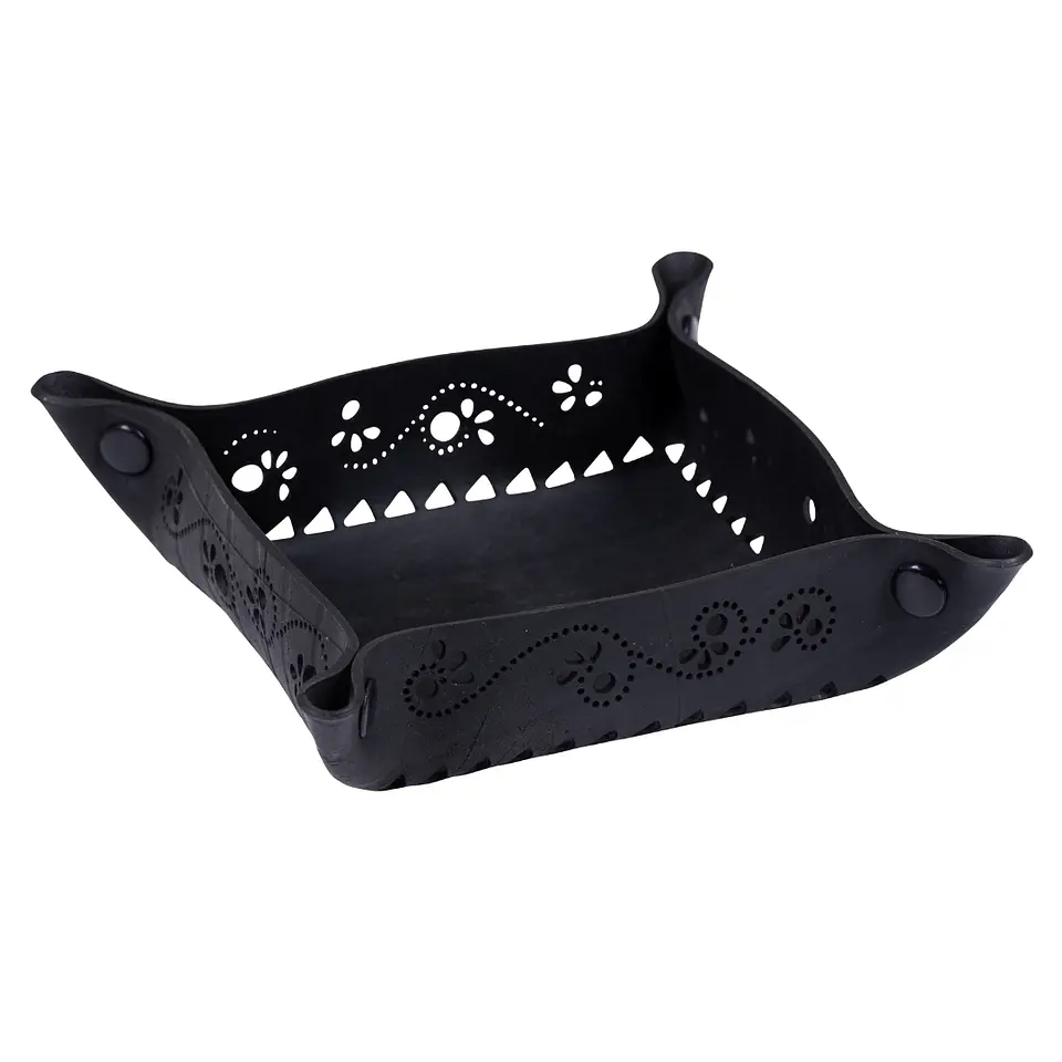 Upcycled Rubber Trinket Tray 3