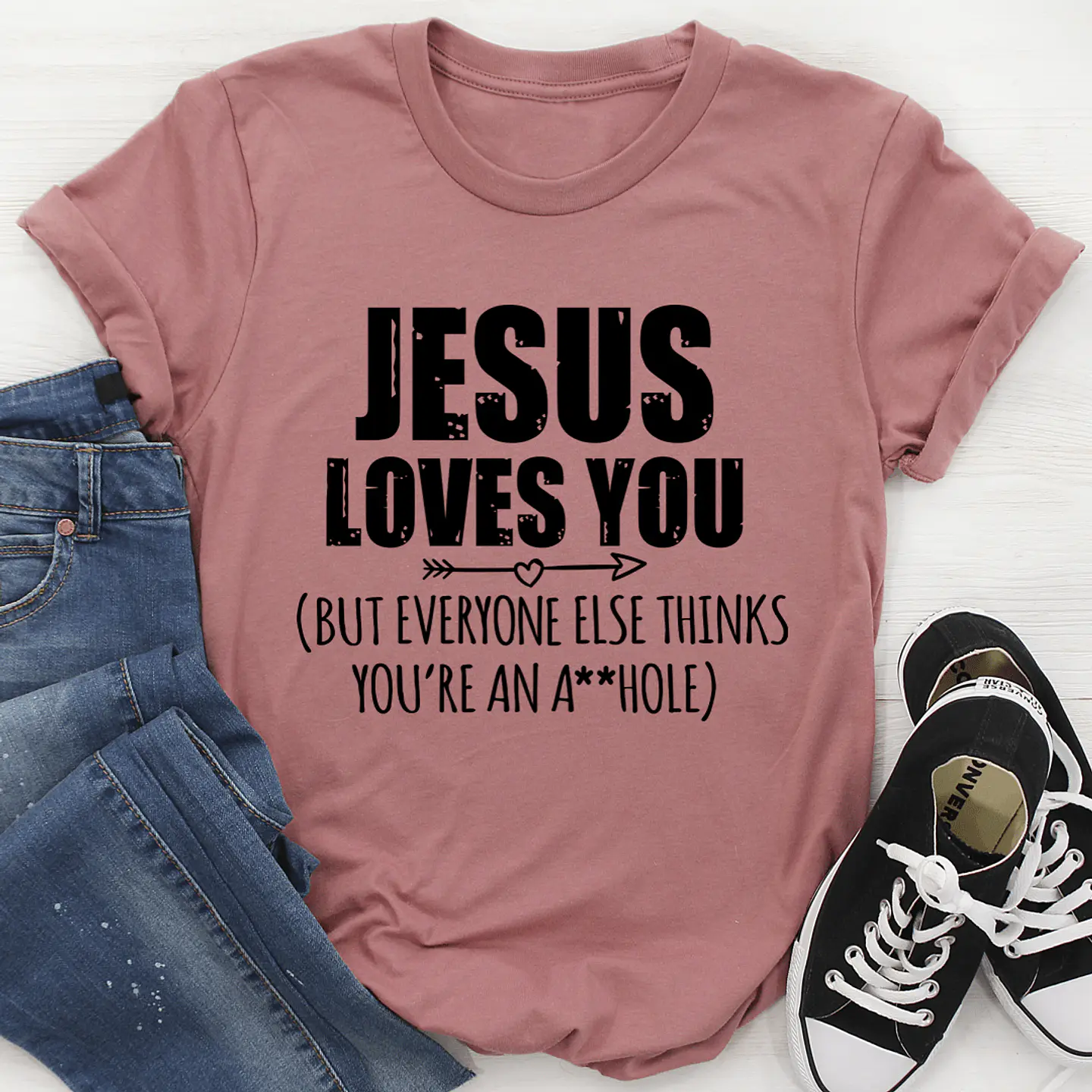 Jesus Loves You T-Shirt 4