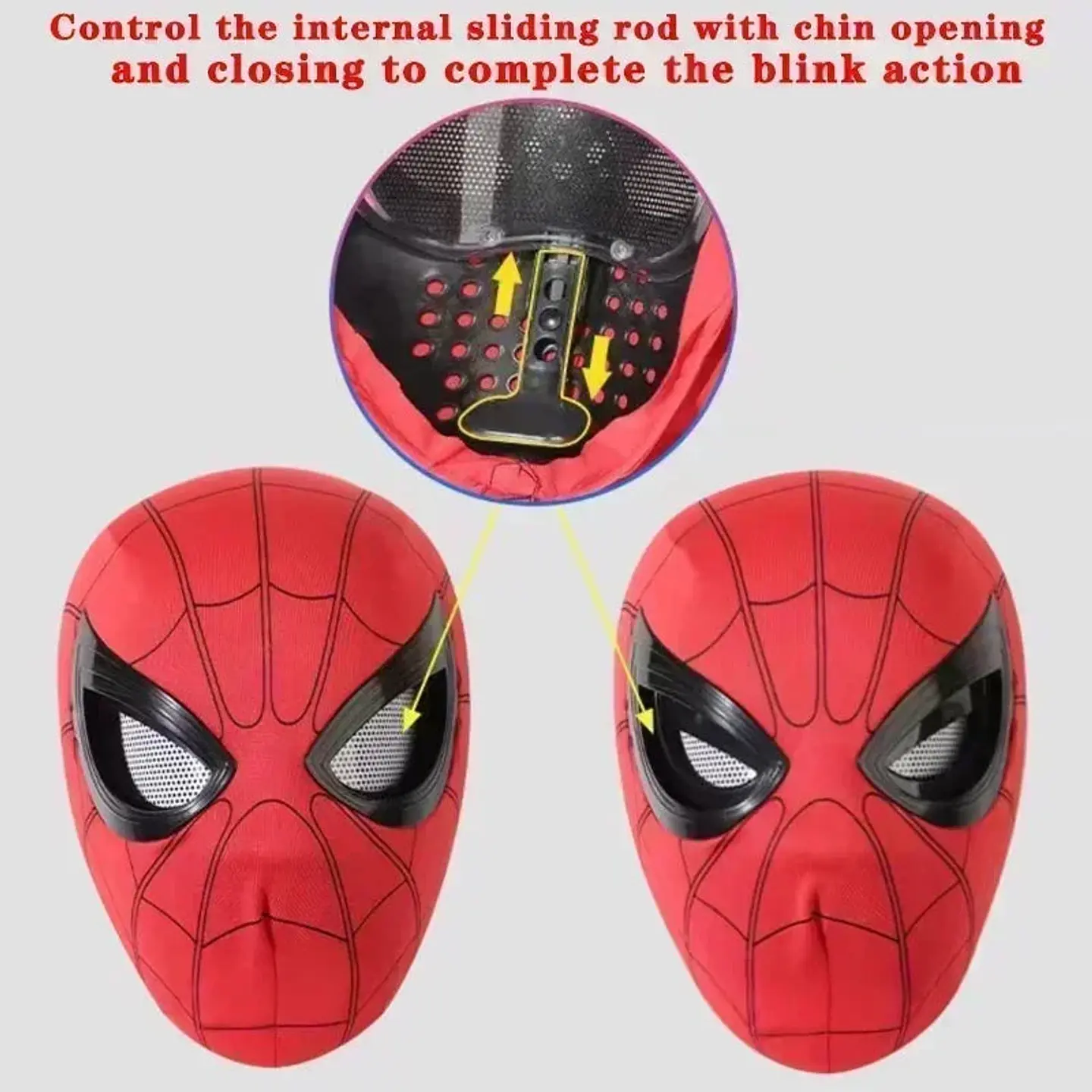 Moving Eyes Cosplay Mask Headgear 2