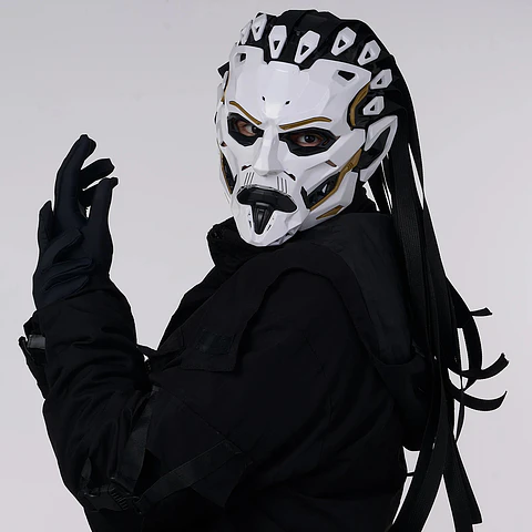 Punk Witcher Halloween Cosplay Mask