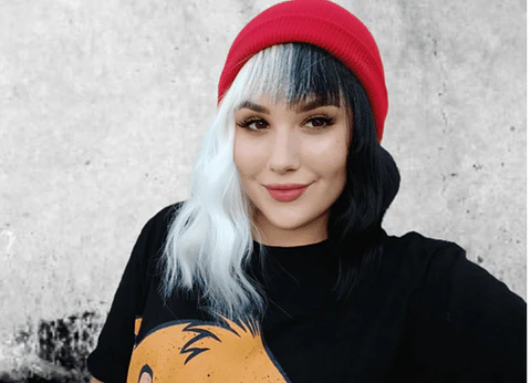 White Kinky Cosplay Synthetic Short Wig
