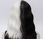 White Kinky Cosplay Synthetic Short Wig - Miniatura 4