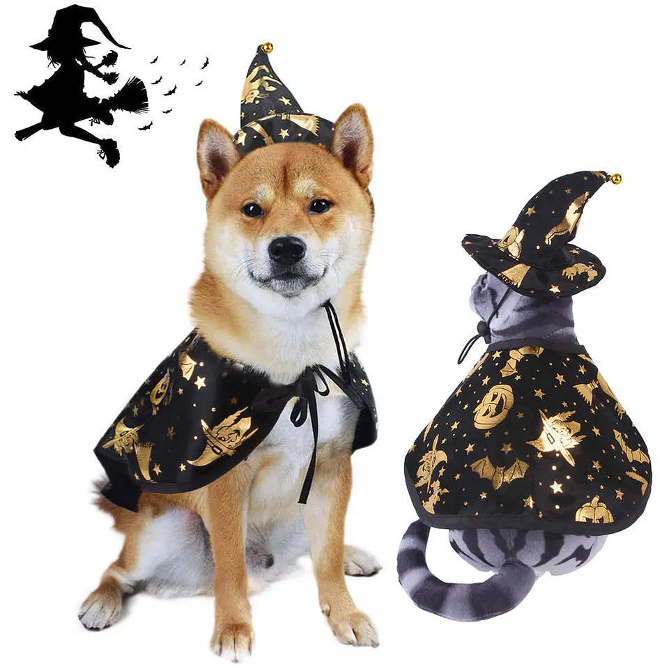 Halloween Pet Cosplay Costume Cat & Dog Apparel Outfits 1