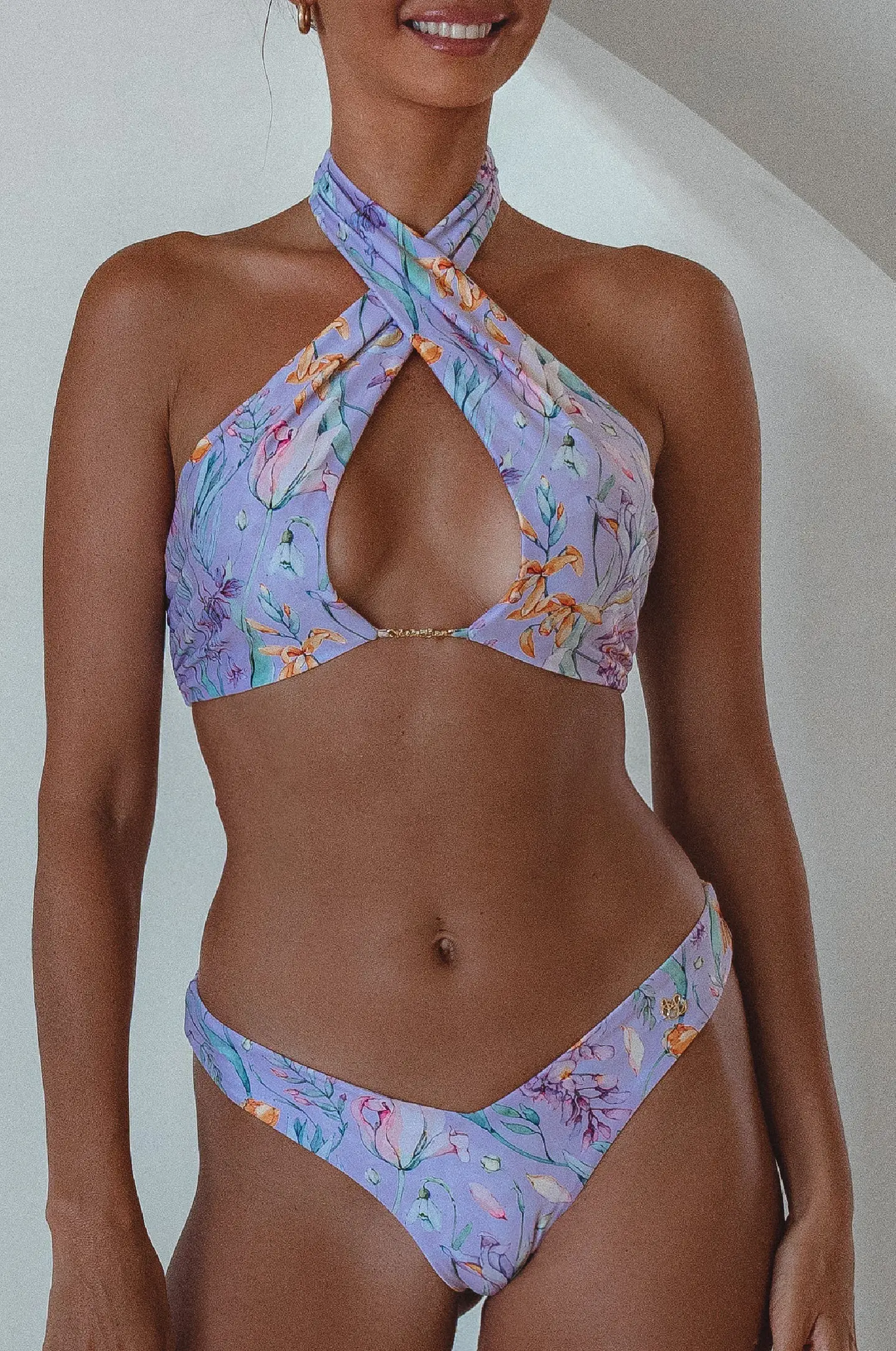 Capri Halterneck Bikini Top 1