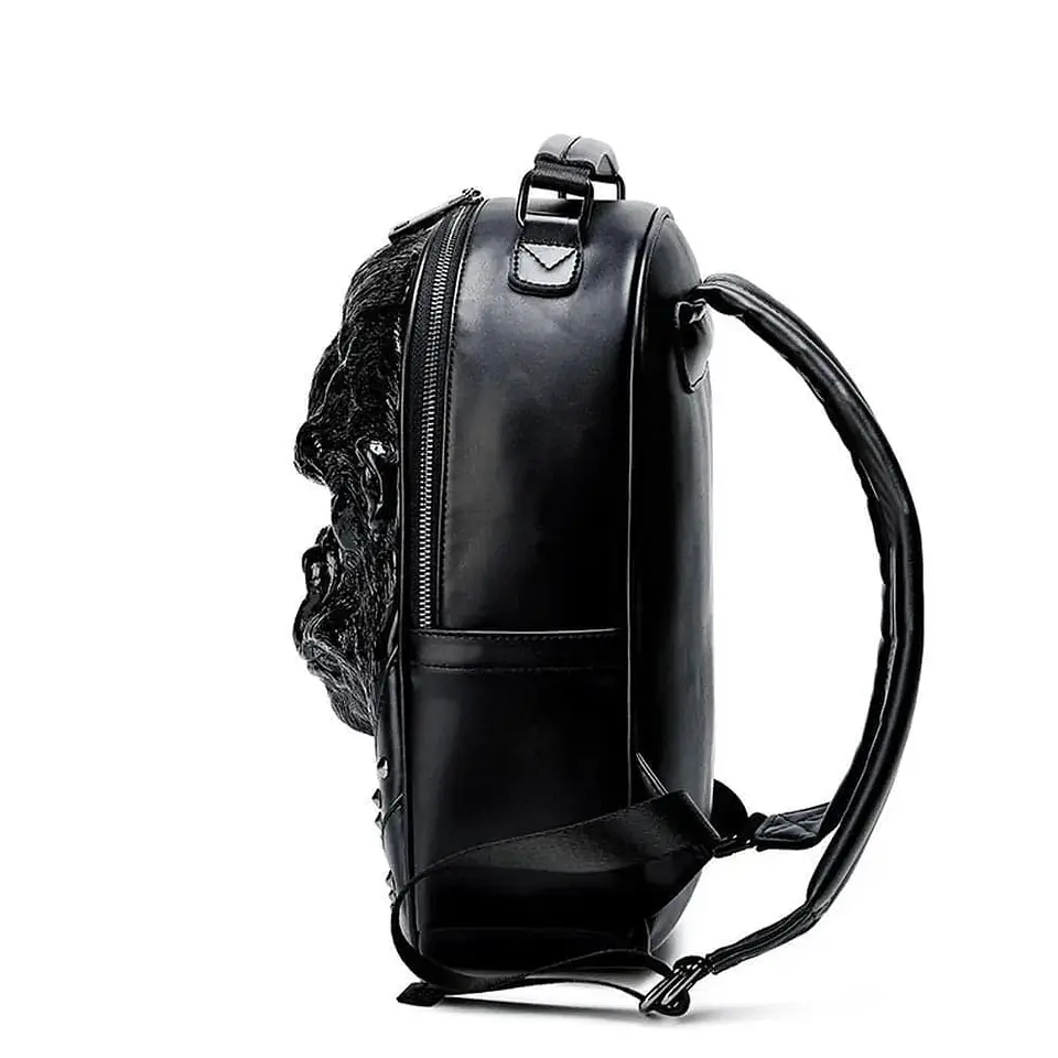 3D Backpack 3D modeling Waterproof Studded Apeman Wild Backpack Hip Hop Rucksacks 2