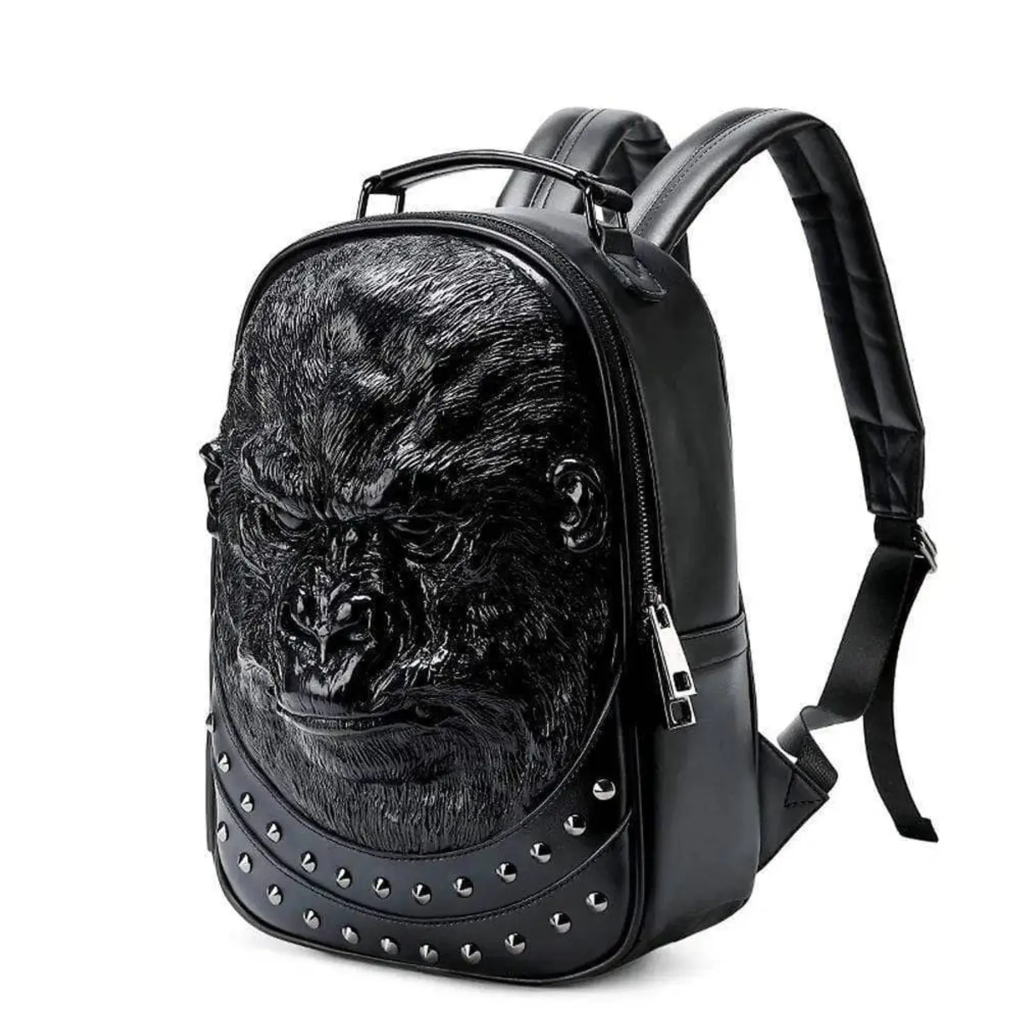 3D Backpack 3D modeling Waterproof Studded Apeman Wild Backpack Hip Hop Rucksacks 4