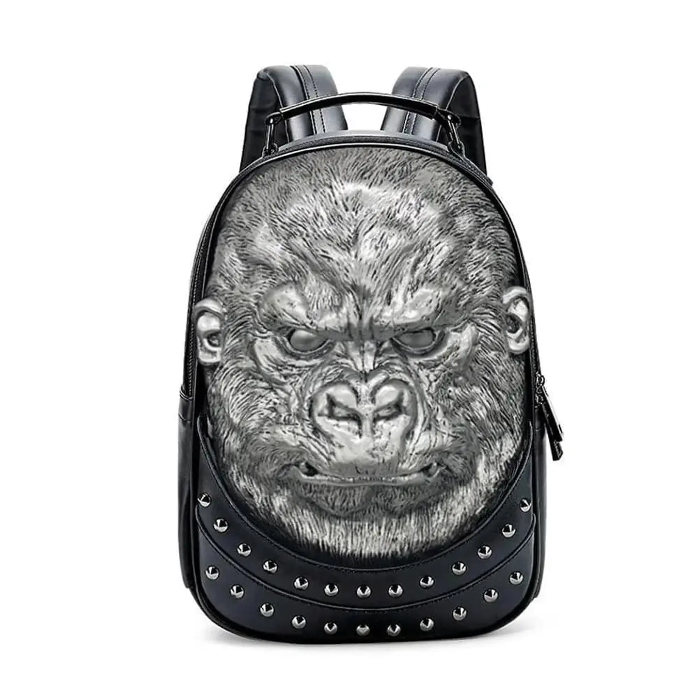 3D Backpack 3D modeling Waterproof Studded Apeman Wild Backpack Hip Hop Rucksacks 6