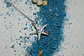Starfish Gold plated Recycled Brass Necklace: Beach Inspired, Five Elements Pendant - Miniatura 2