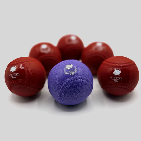 USA - Pack of 4 Heavy Juggling Balls 300g. Winding Jugglers. Red Training Balls (7.5 cm) (Shipping from USA)